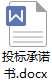 投标承诺书.docx